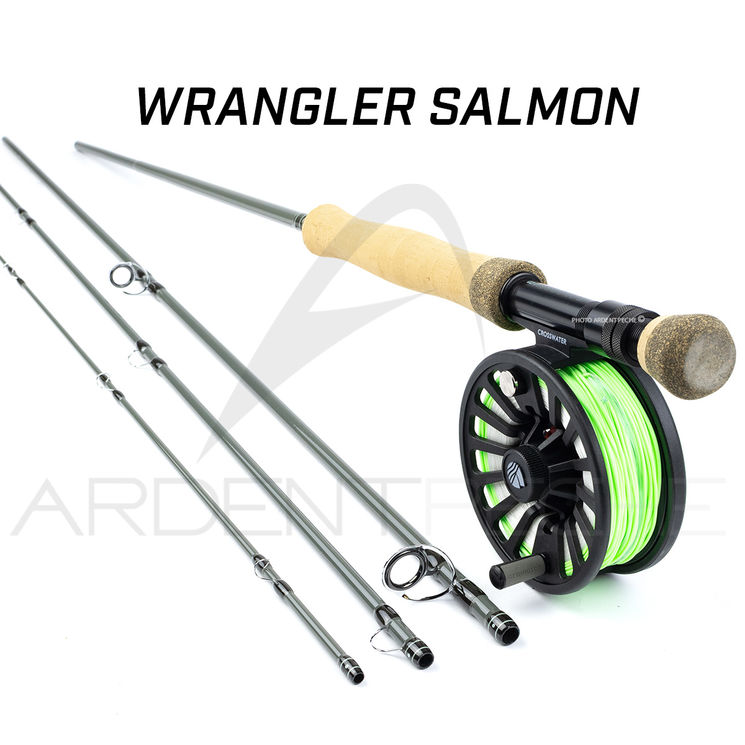 Canne à mouche REDINGTON prêt à pêcher WRANGLER Salmon 9' soie 8