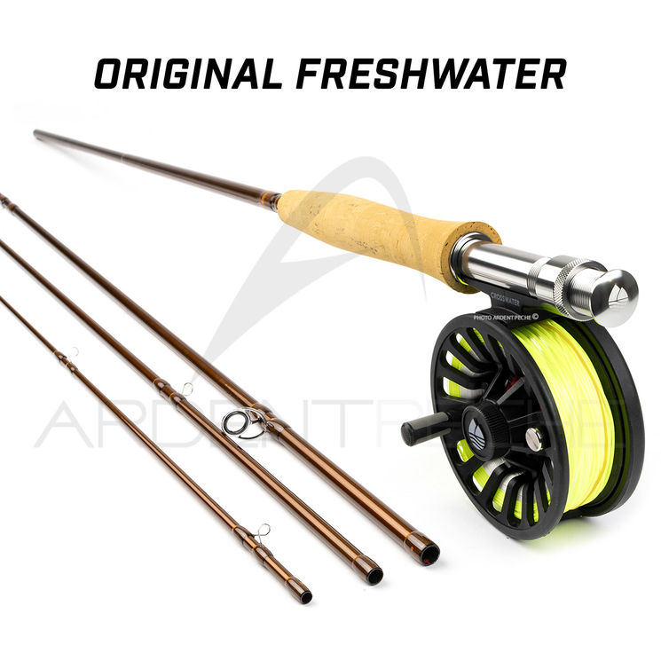 Canne à mouche REDINGTON prêt à pêcher ORIGINAL Freshwater 9' soie 5