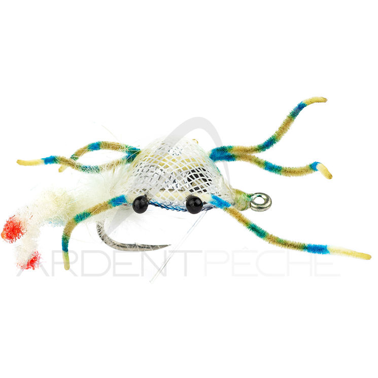 Mouche RIO Crabe Fiddler on the Reef  Blue