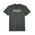 Tee shirt SAGE Oval Logo Tee Olive