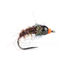 Mouche STS Nymphe tungsten caddis rouge/noir