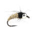 Mouche STS Nymphe tungsten caddis gris/noir