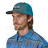 Casquette PATAGONIA P-6 Logo Trucker Hat Green