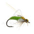 Mouche réaliste J-SON Nymphe caddis Pupa vert