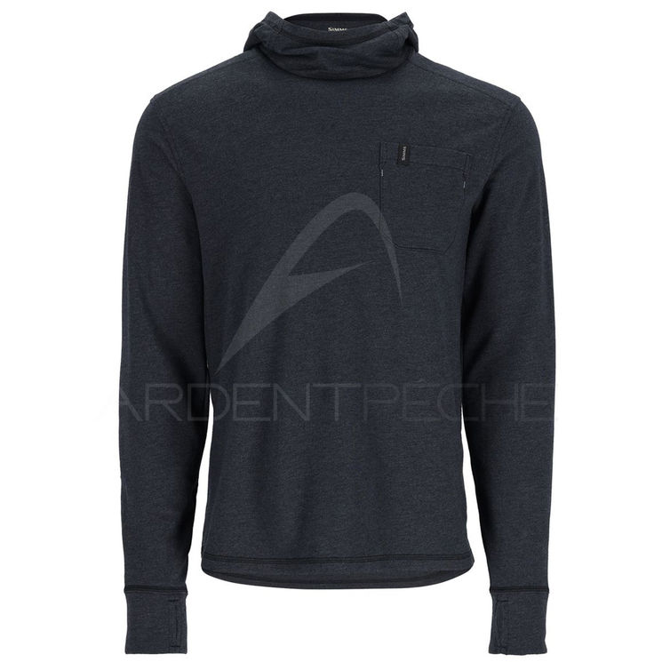 Sweat SIMMS Henry's Fork Hoody Black Heather