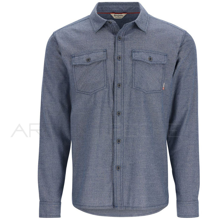 Chemise SIMMS Shoal Flannel Shirt Midnight