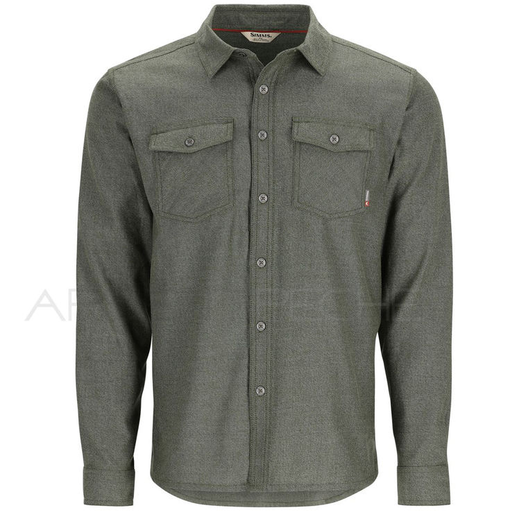 Chemise SIMMS Shoal Flannel Shirt Riffle Green