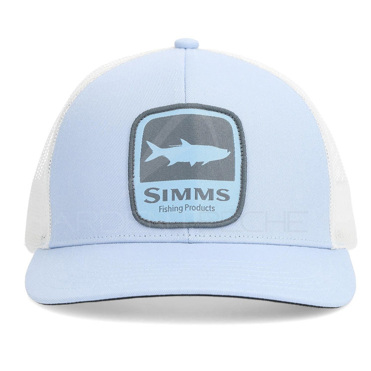 Casquette SIMMS Double Haul Icon Trucker Tarpon Steel Blue 