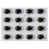 Yeux 3D Epoxy SYBAI Teardrop Eyes, Silver