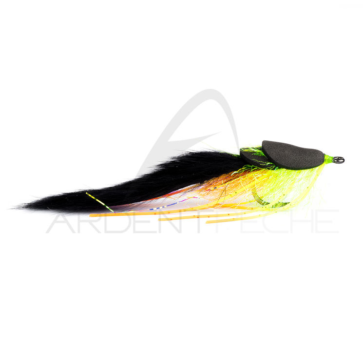 Mouches PUGLISI EP Diver Black/Chartreuse