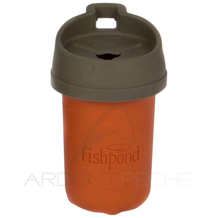 Mini Poubelle FISHPOND Piopod Microtrah Container orange