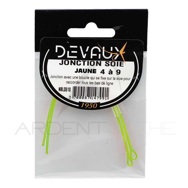 Connexion DEVAUX Jonction soie Jaune 4 à 9