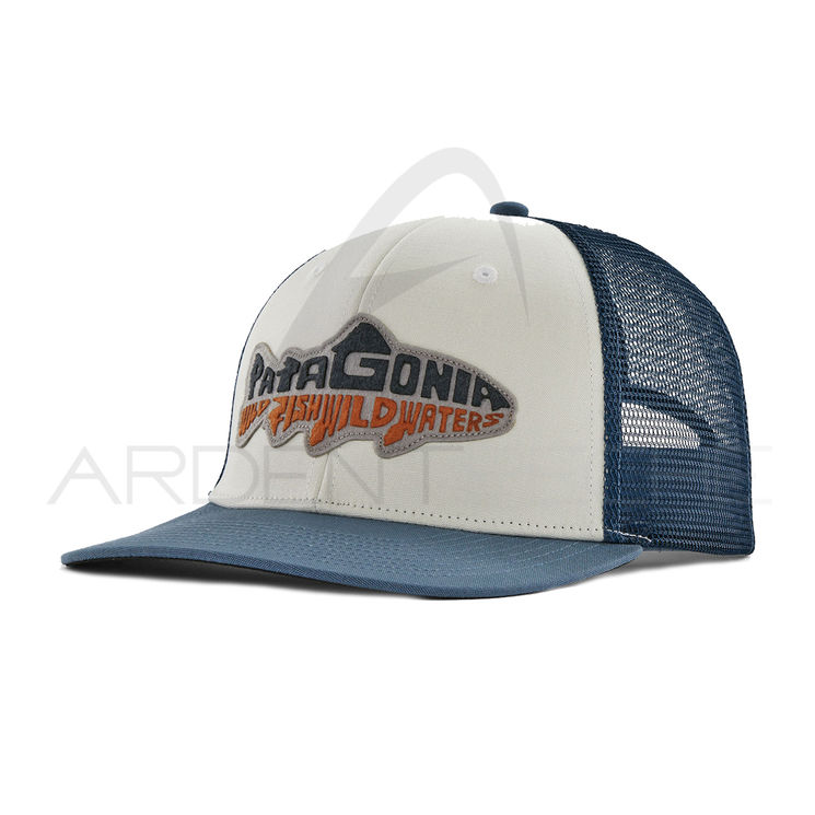 Casquette PATAGONIA Take a Stand Trucker Hat wild waterline utility blue