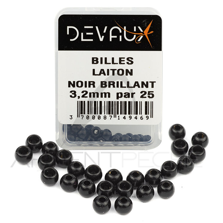 Bille Laiton DEVAUX noir brillant X25