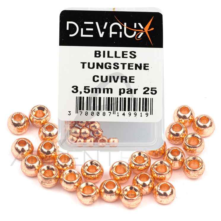 Bille Tungstène DEVAUX cuivre X25