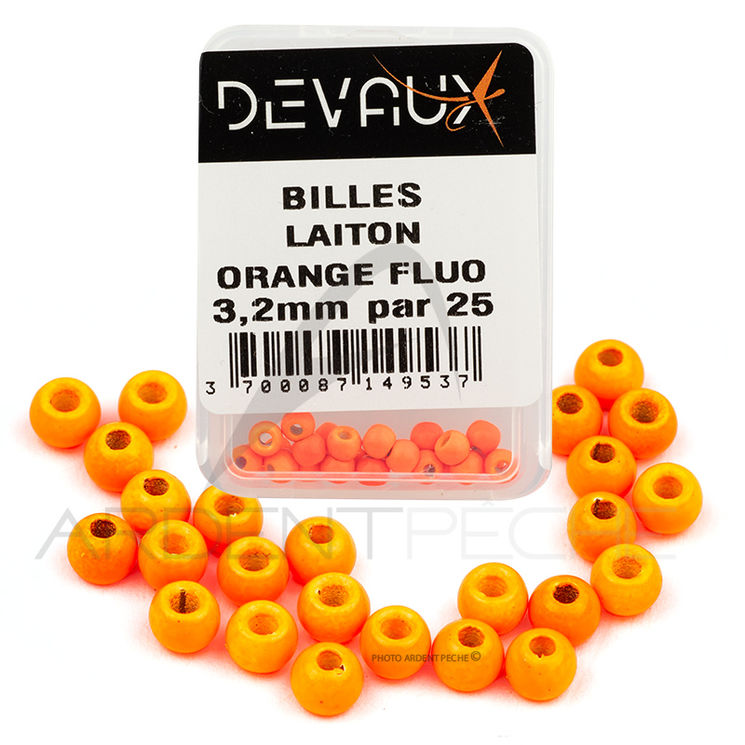 Bille Laiton DEVAUX orange fluo X25