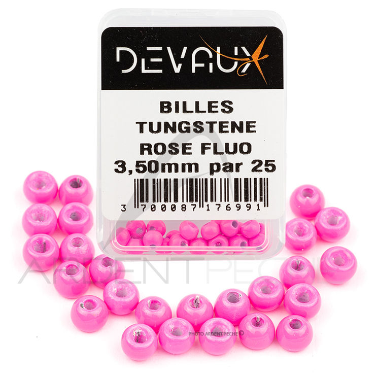 Bille Tungstène DEVAUX rose fluo X25