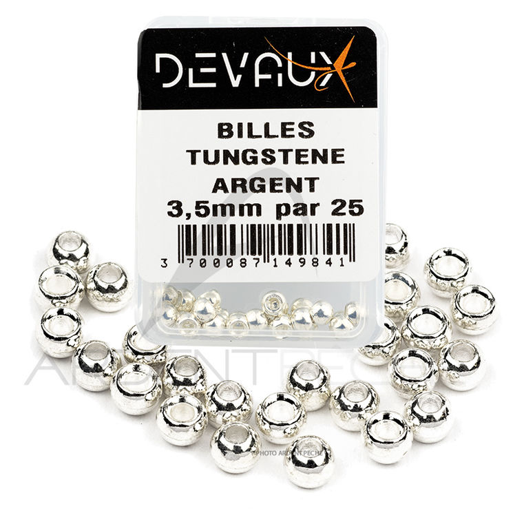 Bille Tungstène DEVAUX argent X25