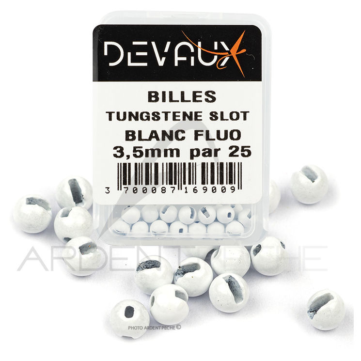 Bille Tungstène SLOT DEVAUX blanc fluo X25