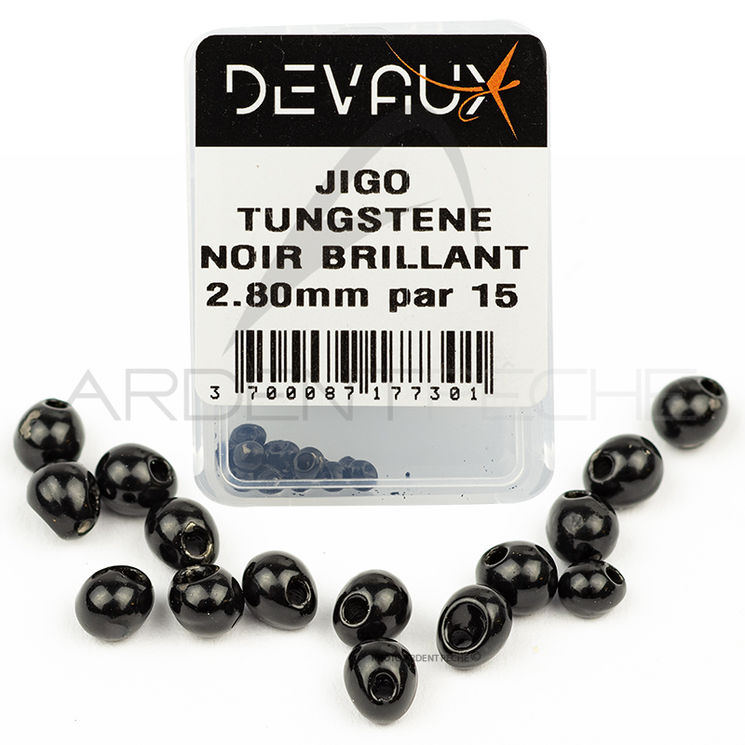 JIGO Tungstène DEVAUX noir brillant