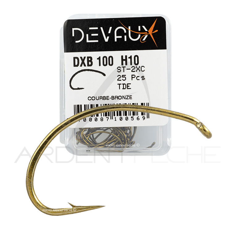 Hameçon mouche DEVAUX DXB 100 bronzé