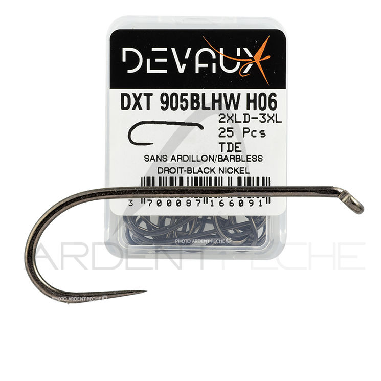 Hameçon mouche DEVAUX DXT 905 BL-HW