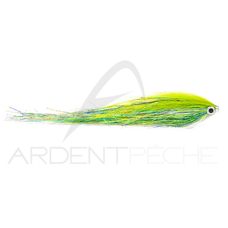 Mouche FutureFly Brochet Tube chartreuse