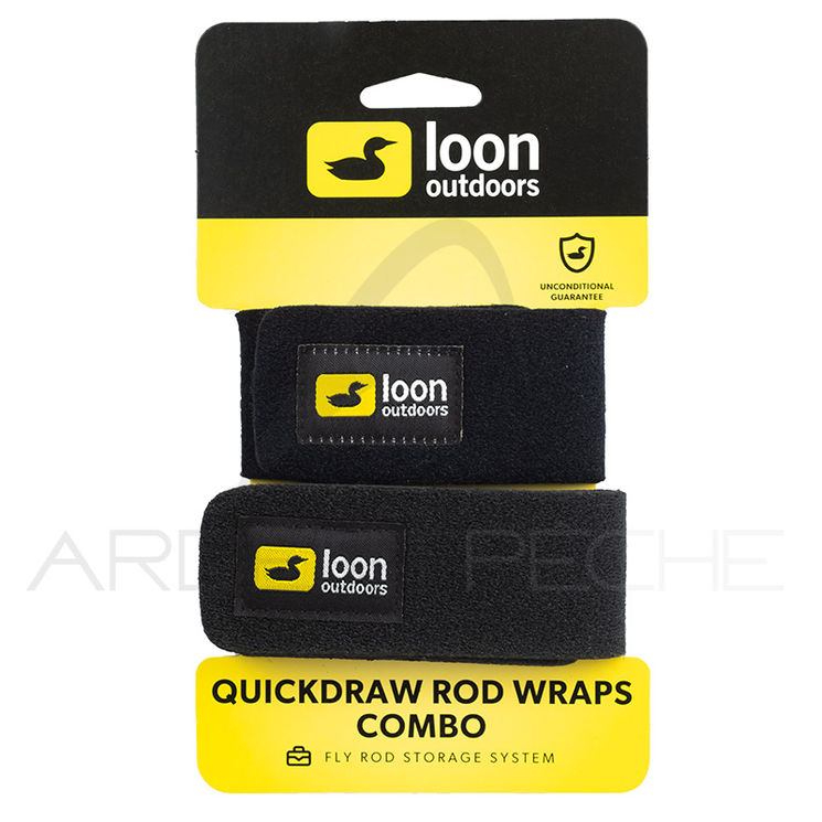 Attache canne LOON Quickdraw Rods Wraps Combo