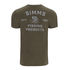 Tee shirt SIMMS Stacked Bass T-Shirt Military Heather