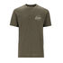 Tee shirt SIMMS Circle Lockup T-Shirt Military Heather