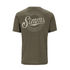 Tee shirt SIMMS Circle Lockup T-Shirt Military Heather