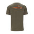 Tee shirt SIMMS Simms Let It Fly T-Shirt Military Heather