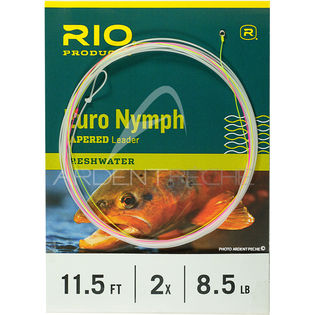 Rio Euro Nymph Leader w/Tippet Ring