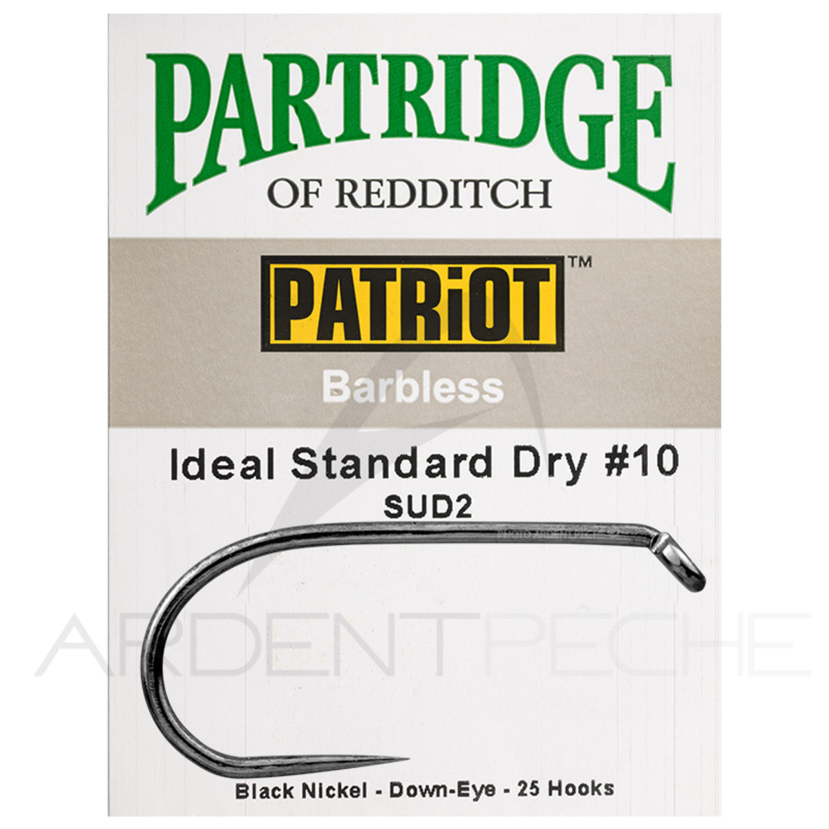 Partridge Patriot Hooks Silver – La Boite a Mouche