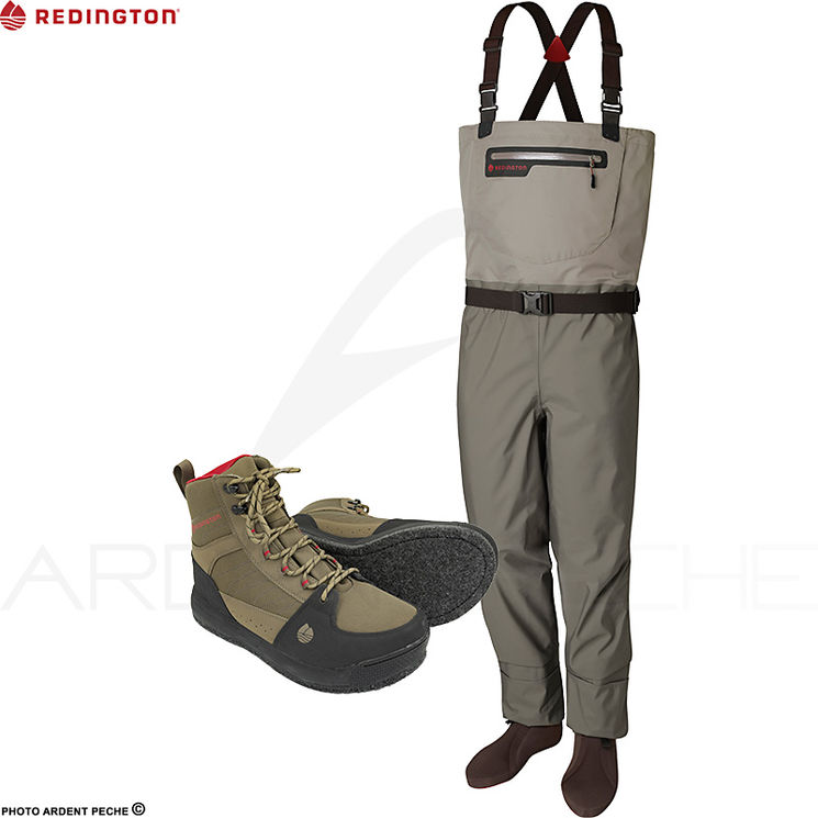 Pack Waders REDINGTON ESCAPE + Chaussures Benchmark feutre